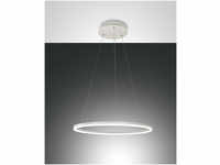 Fabas Luce LED-Pendelleuchte GIOTTO 60cm weiß 3508-40-102 8019282508021