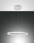 Fabas Luce LED-Pendelleuchte GIOTTO 60cm wei&szlig; 3508-40-102 8019282508021
