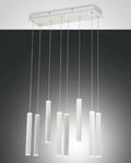 Fabas Luce 8er-LED-Pendelleuchte PRADO wei&szlig; 60x20cm 3685-46-102 8019282533467
