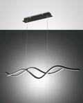 Fabas Luce LED-Pendelleuchte SINUO schwarz 3666-45-101 8019282533290