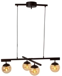 By Rydens Pendelleuchte LABELLE schwarz/Amber 4201750-5503 7391741017529