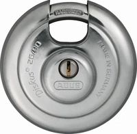 ABUS 81703, ABUS AV-Vorhangschloss; Diskus 26/90 Lock-Tag; Edelstahl, T&uuml;ren &