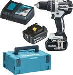 Makita MAK.06870, Makita Akku-Schlagbohrschrauber 18 V DHP484RGJW (2x 18V/...