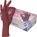 Nitrilhandschuhe, bordeaux, rot, Gr&ouml;&szlig;e S, puderfrei, Style Grape by Med-Comfort,