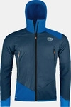 Ortovox 5000418, ORTOVOX Herren Hybridjacke Col Becchei Hoodie dunkelblau | S