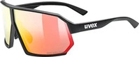 Uvex S533086, UVEX Herren Radbrille Sportstyle 237 schwarz