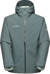 mammut 1010-30870, MAMMUT Herren Wanderjacke Alto Light 3 in 1 HS Hooded silber | XL