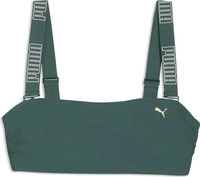 Puma 701226347, PUMA Damen Bikinioberteil Bandeau petrol | L