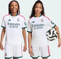 Adidas KC3993, ADIDAS Kinder Fu&szlig;balltrikot Real Madrid Heim weiss | 140