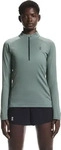 On 1WE1078, ON Damen Funktions Zipshirt Climate olive | L