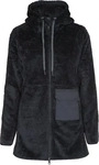 Meru ME242604, MERU Damen Fleecemantel Nunavut Hoodie schwarz | 36