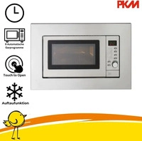 PKM 13016, PKM Einbau-Mikrowelle MW800.8-20G-EB, Grillfunktion, 9 Programme