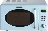 Wolkenstein 13083, WOLKENSTEIN Mikrowelle WMW720, Retro, 700 W, blau