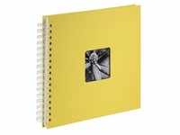Fine Art Spiral Album 28x24 cm 50 White Pages Yellow