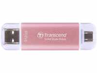 Transcend TS512GESD310P, Transcend ESD310 SSD - 512GB - Rosa - Extern SSD - USB 3.2