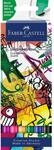 Faber-Castell Gofa Aqua Dual Marker Graffiti 6x