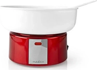 Nedis FCCM100FRD, Nedis FCCM100FRD - cotton candy maker - vintage red/white