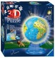 Ravensburger Light Up Children's World Map 3D Puzzle 180pc 3D Puzzle