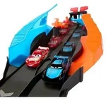 Pixar - Cars Glow Racers Launch & Criss-Cross Glow Race Playset
