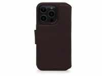 Leather Detachable Wallet iPhone 14 Pro Max - Brown
