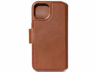 Leather Detachable Wallet iPhone 15 Plus - Tan