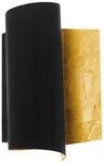 FALICETTO Wandleuchte, schwarz, gold