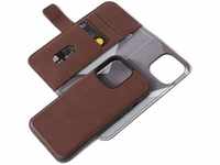 Leather Detachable Wallet iPhone 14 Pro - Brown