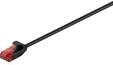 Pro LAN CAT 6 slim U/UTP - Schwarz - 5m
