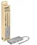 USB Gen1 Type-C 9-in-1 hub - docking station - USB-C - VGA HDMI - GigE