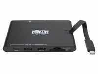 USB-C Laptop Docking Station - HDMI VGA GbE 4K @ 30 Hz Thunderbolt 3 USB-A USB-C PD