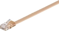 Pro LAN CAT 6 UTP Flat - Brown - 2m