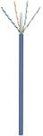 Pro CAT 6a network cable U/UTP blue 50 m - CU AWG - Blau - 50m