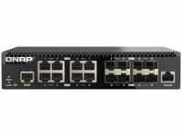 QNAP QSW-M3216R-8S8T, QNAP QSW-M3216R-8S8T 16-Port 10GbE Layer 2 Web Managed Switch