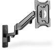 DIGITUS DA-90428, DIGITUS Single Gas Spring Monitor Wall Mount for 43" - Max 23 kg -