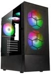 Kolink OBSERVATORY MX MB, Kolink Observatory MX Mesh - Black - Geh&auml;use - Miditower -