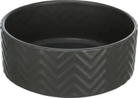 Trixie TX25021, Trixie Ceramic Bowl dog 0.9 l/&oslash; 16 cm black