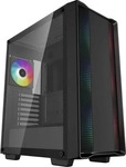 DeepCool R-CC560-BKTAA4-G-2, DeepCool CC560 ARGB V2 - Geh&auml;use - Miditower - Schwarz