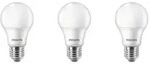 LED-Lampe Standard 4.9W/827 (40W) Frosted 3-pack E27
