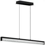 CARDITO long table pendant black/crystal