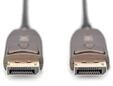 DIGITUS AK-340107-150-S, DIGITUS DisplayPort 8K AOC Hybrid Fiber Optic Cable - 15m