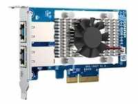 QXG-10G2T - network adapter - PCIe 3.0 x4 - 100M/1G/2.5G/5G/10 Gigabit Ethernet x 2