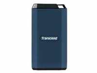 Transcend TS4TESD410C, Transcend ESD410C SSD - 4TB - Blau - Extern SSD - USB