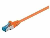 CAT 6A patch cable S/FTP (PiMF) orange