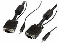 StarTech.com Coax High Resolution Monitor VGA Kabel mit Audio HD15 -