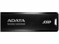 A-Data SC610-2000G-CBK/RD, A-Data SC610 External SSD - 2TB - Schwarz - 2TB -