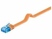CAT 6A flat-patch cable U/UTP orange