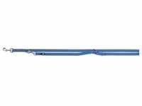 Premium adjustable leash XS-S: 2.00 m/15 mm royal blue