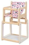 Goki Wooden Doll Chair with Table 2in1
