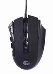 Gembird MUSG-RAGNAR-RX500, Gembird Ragnar RX500 - Gaming Maus (Schwarz mit RGB)
