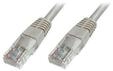 DIGITUS DK-1512-005, DIGITUS Ecoline patch cable - 50 cm - grey - Grau - 0.5m